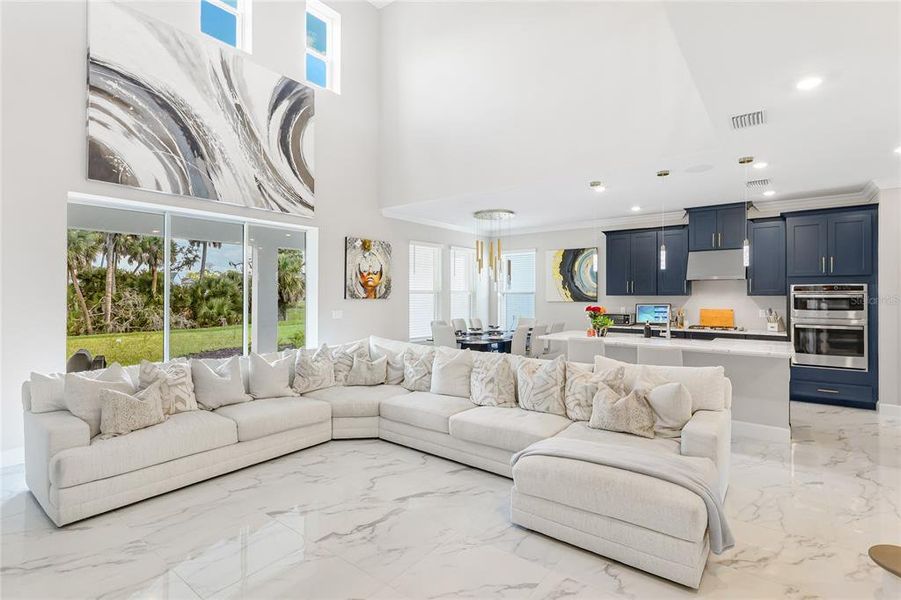 Furnished interior view inside a new home in , Sarasota (Image 10). Furnished interior view inside a new home in , Sarasota (Image 10).