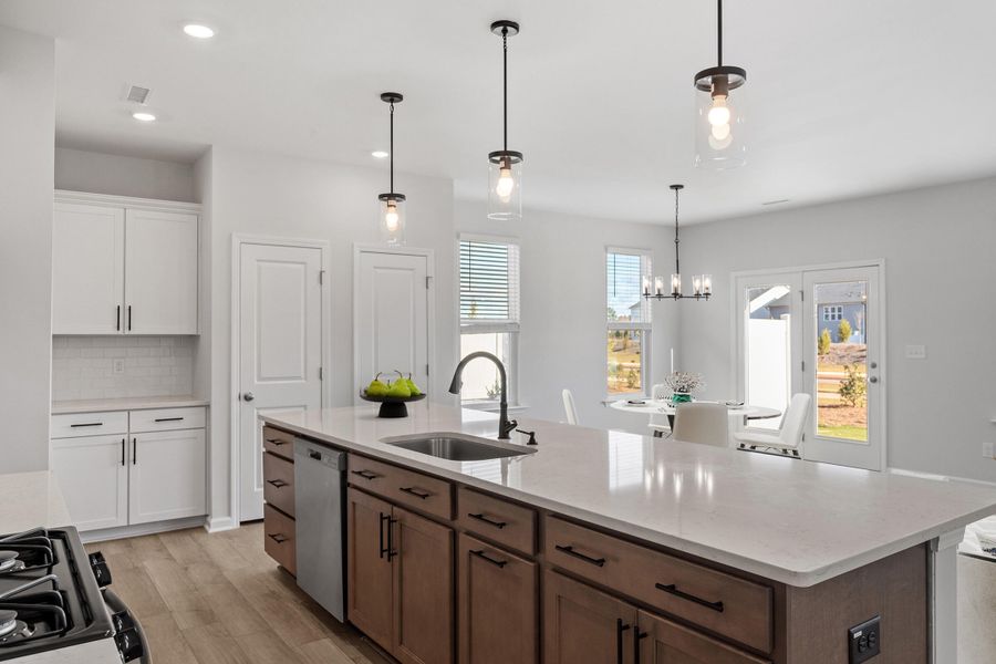 Furnished interior view inside a new home in Pineland Preserve, Summerville (Image 3).