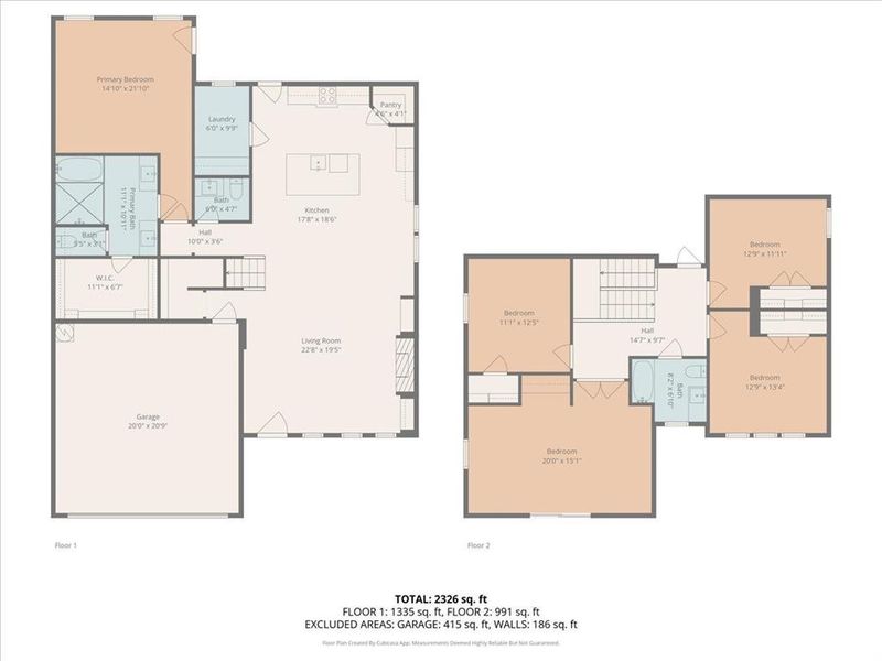 View of home floor plan