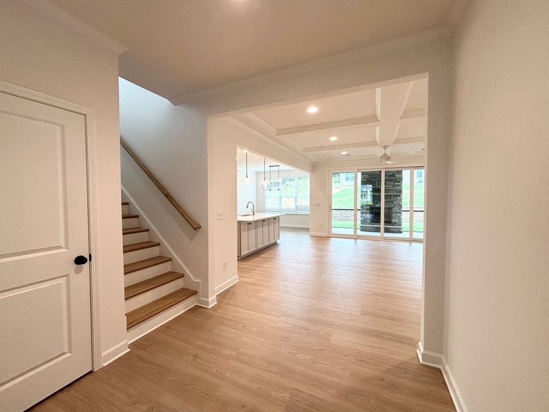 Representative unfurnished interior of a home built from the Ashlyn by Niblock Homes in Brighton Park, Mount Pleasant (Image 7).