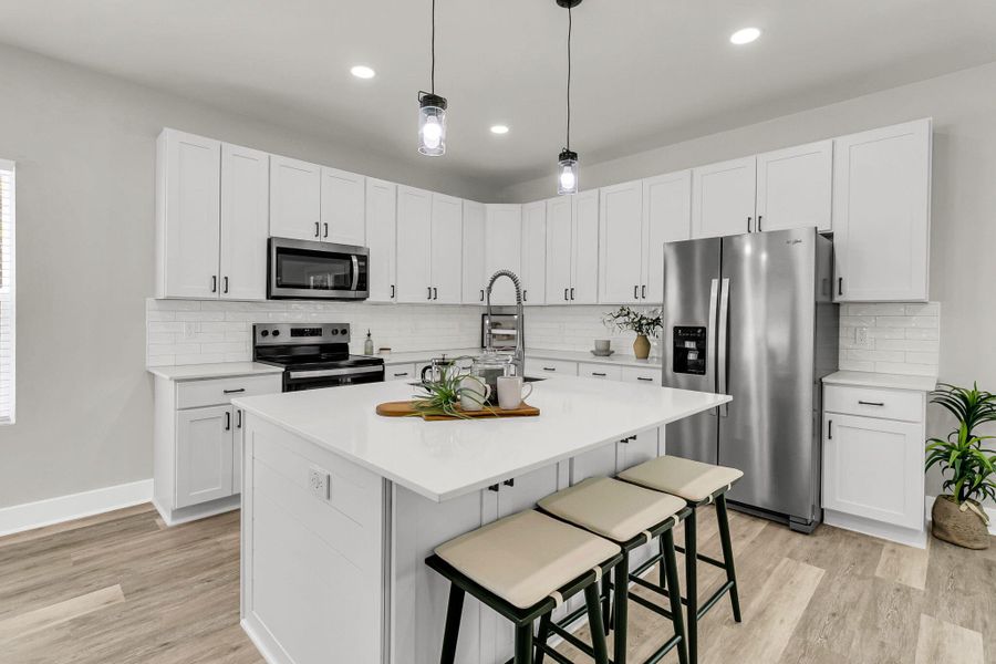 Furnished interior view inside a new home in , Hanahan (Image 6).