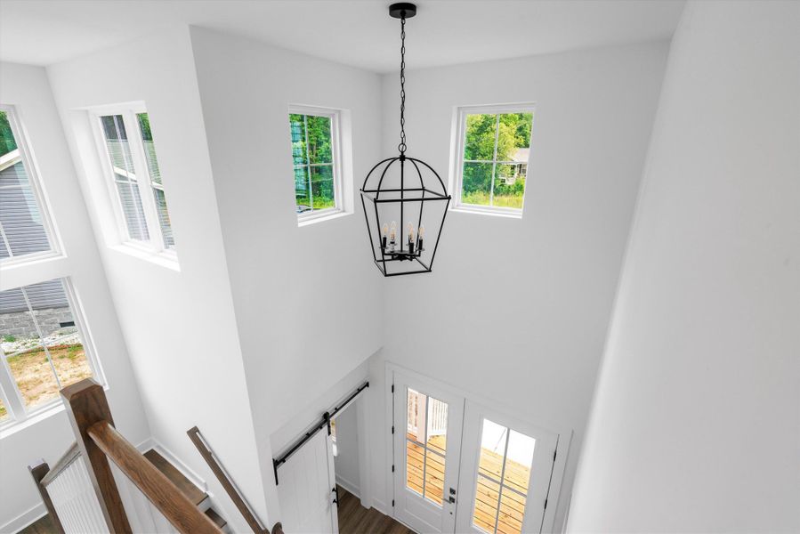 Furnished interior view inside a new home in , Charleston (Image 12).