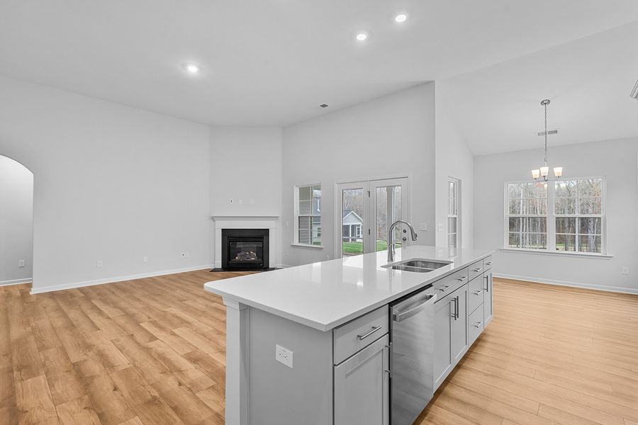 Furnished interior view inside a new home in Brayden, Advance (Image 8).