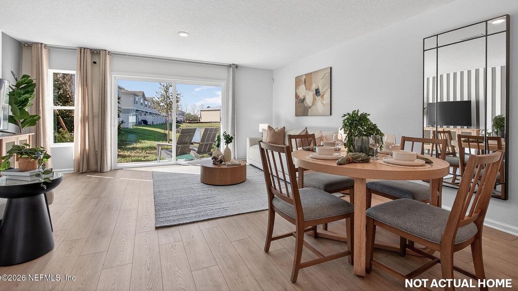 Furnished interior view inside a new home in Corsair, Middleburg (Image 5).