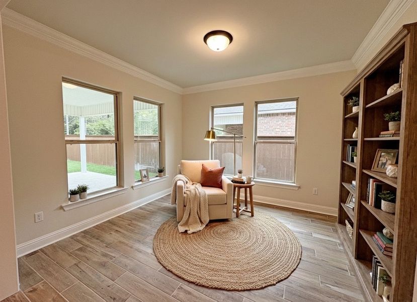 Furnished interior view inside a new home in Longleaf, Lumberton (Image 7).