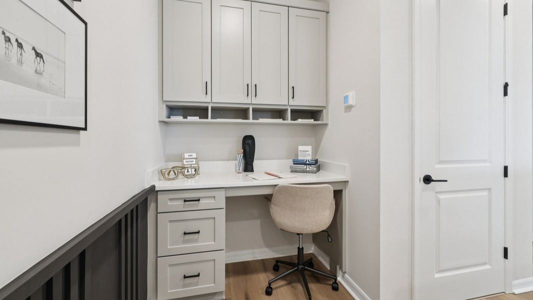 Representative furnished interior of a home built from the Aruba by DRB Homes in Isla Mirada, San Antonio (Image 28). Representative furnished interior of a home built from the Aruba by DRB Homes in Isla Mirada, San Antonio (Image 28).