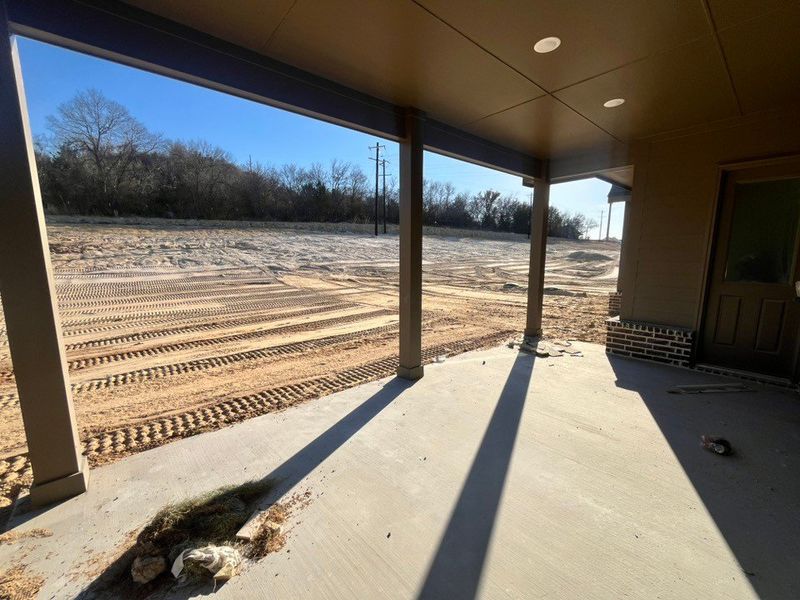 In-progress construction of a new home in Eagle Ridge Estates, Weatherford, TX (Image 15).