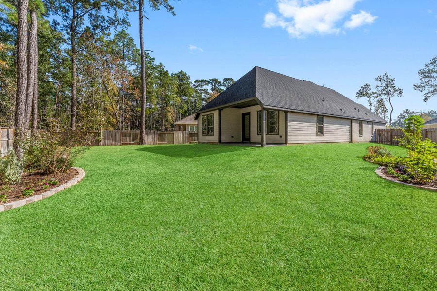 You can't beat the location of this coveted, oversized lot backing to a green space!