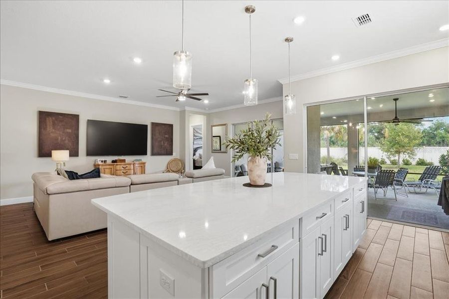 Furnished interior view inside a new home in Esplanade at Artisan Lakes, Palmetto (Image 19).