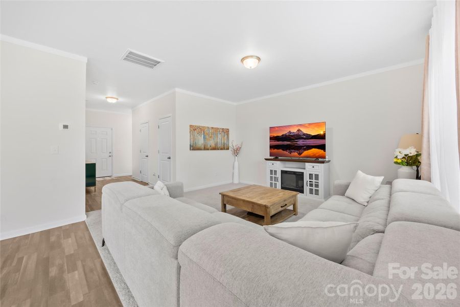 Furnished interior view inside a new home in Orchard Creek, Charlotte (Image 11).