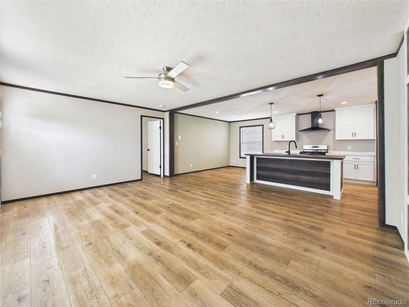 Living Area – Spacious living area with an open layout, updated flooring, and plenty of room for gathering or entertaining.