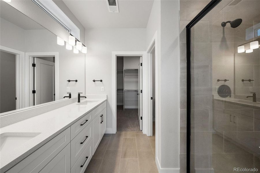 Furnished interior view inside a new home in , Littleton (Image 9).