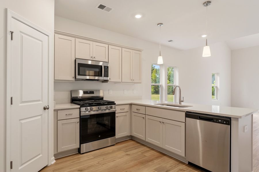 Furnished interior view inside a new home in Mayfair Village, Spartanburg (Image 5).