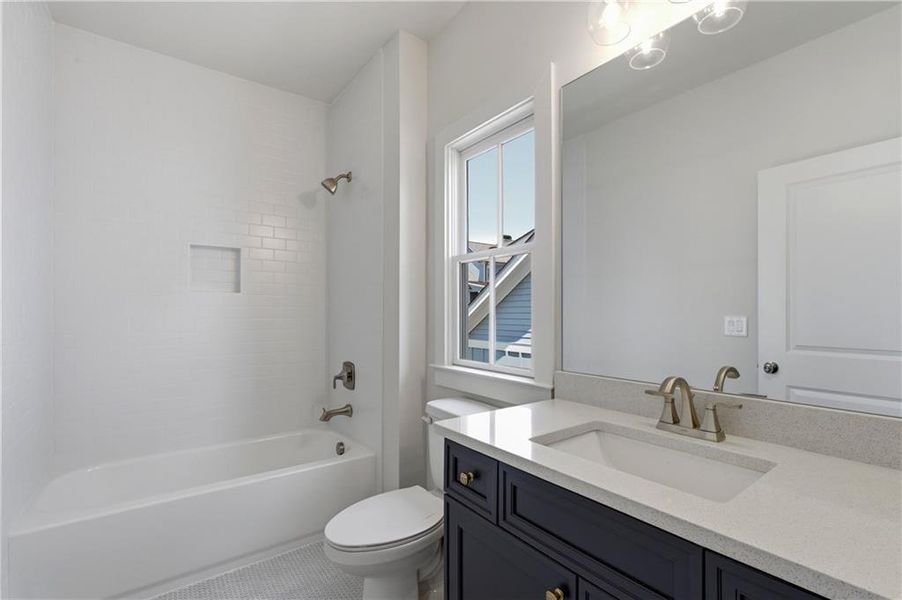 Furnished interior view inside a new home in , Alpharetta (Image 5).