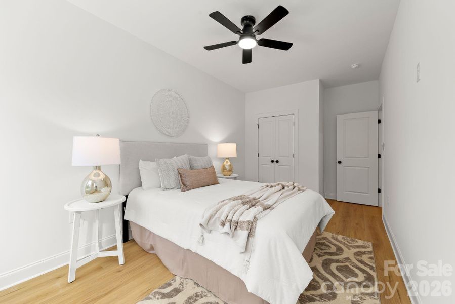 Furnished interior view inside a new home in , Charlotte (Image 29).