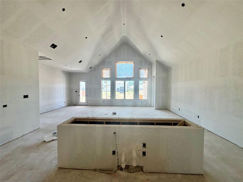 In-progress construction of a new home in Retreat at San Gabriel, Georgetown, TX (Image 10). In-progress construction of a new home in Retreat at San Gabriel, Georgetown, TX (Image 10).