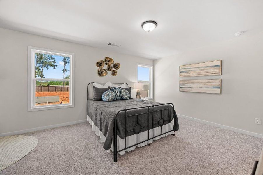 Furnished interior view inside a new home in Pinecrest Ridge, Dacula (Image 10).