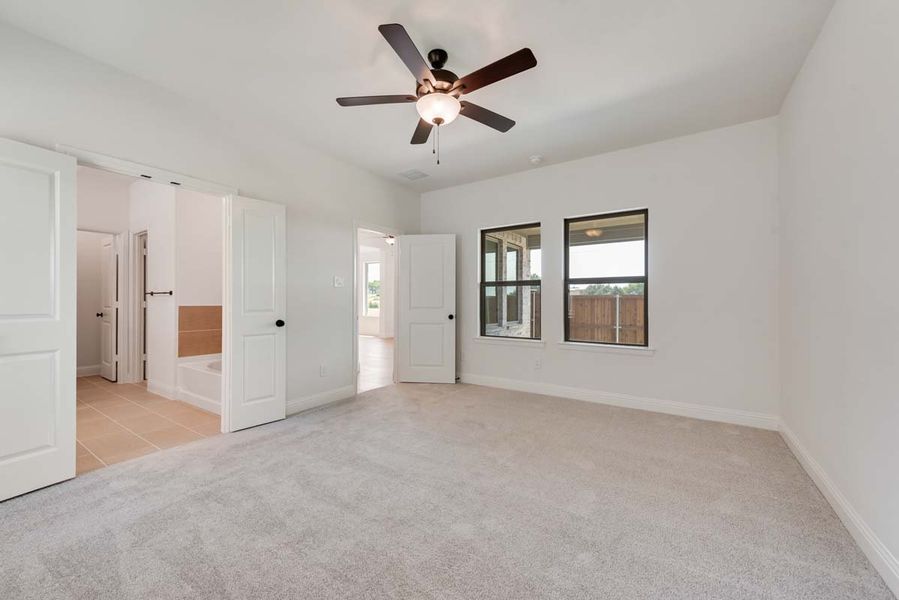 Representative unfurnished interior of a home built from the Granary by Pacesetter Homes in La Terra at Uptown Celina, Celina (Image 35).
