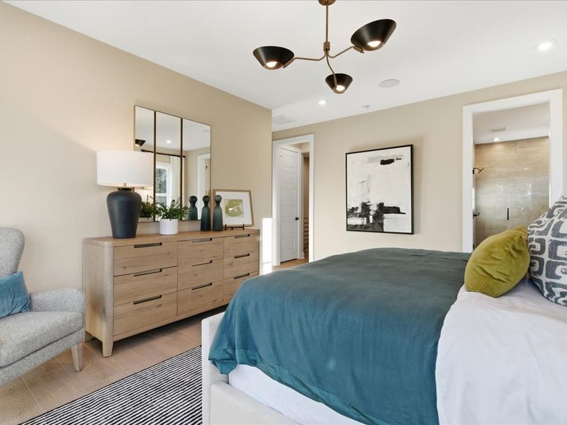 Representative furnished interior of a home built from the Regent by Tri Pointe Homes in Ascend, Charlotte (Image 27).