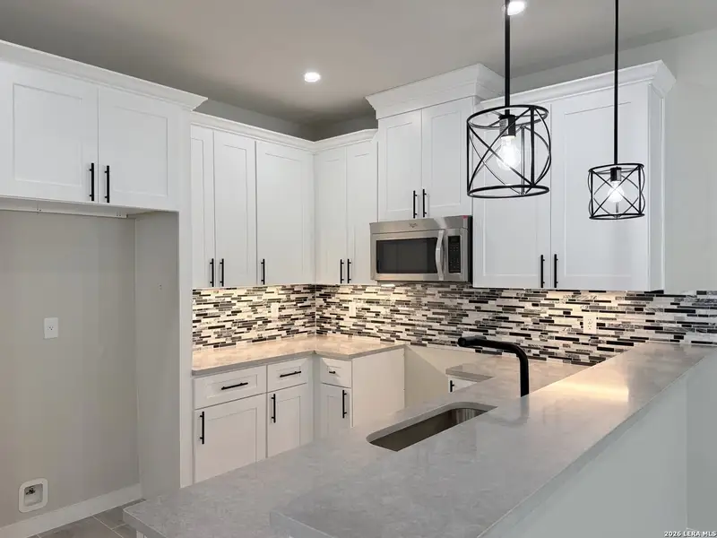 Furnished interior view inside a new home in , San Antonio (Image 4).