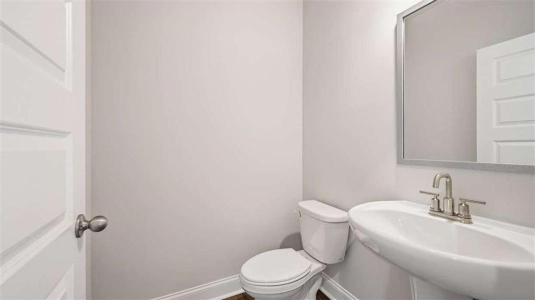 Furnished interior view inside a new home in Heritage Pointe, Senoia (Image 4).