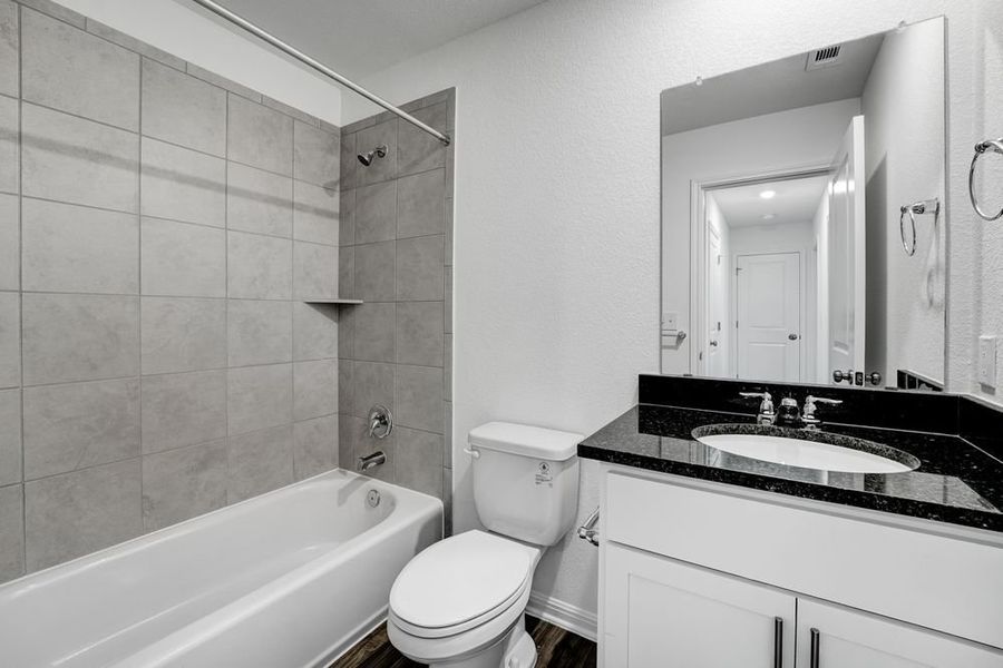 Furnished interior view inside a new home in Longview, Del Valle (Image 8).