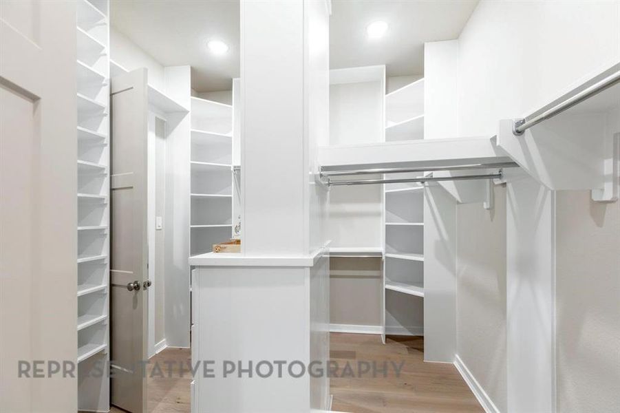 Furnished interior view inside a new home in Mustang Lakes, Celina (Image 24).