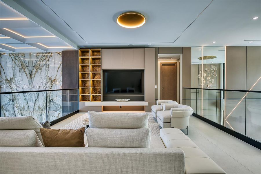 Furnished interior view inside a new home in , Fort Lauderdale (Image 3). Furnished interior view inside a new home in , Fort Lauderdale (Image 3).