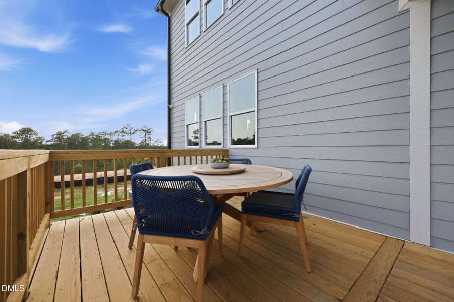 Exterior details and patio area of a home in Addison West, Holly Springs (Image 24). Exterior details and patio area of a home in Addison West, Holly Springs (Image 24).