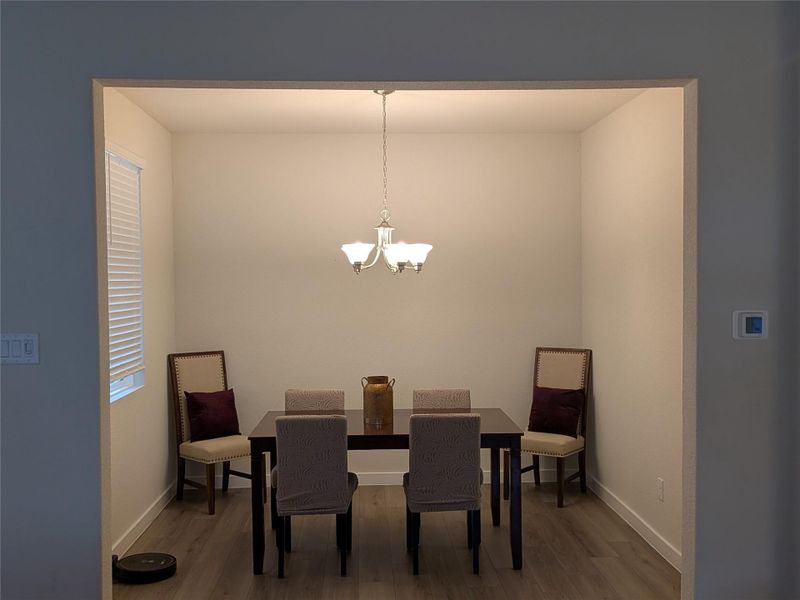 Furnished interior view inside a new home in McClendon Park Village, Houston (Image 24).