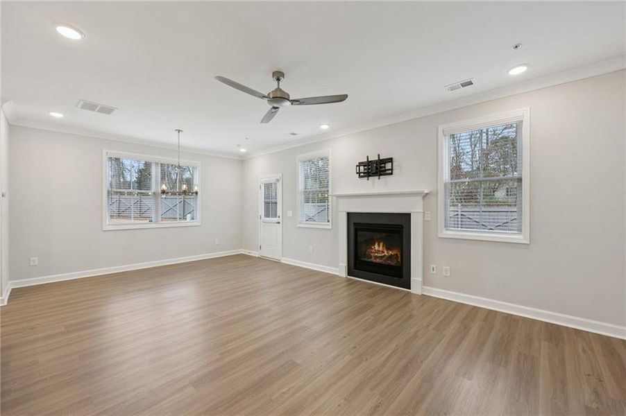 Spacious, unfurnished interior of a new home in , Marietta (Image 26).