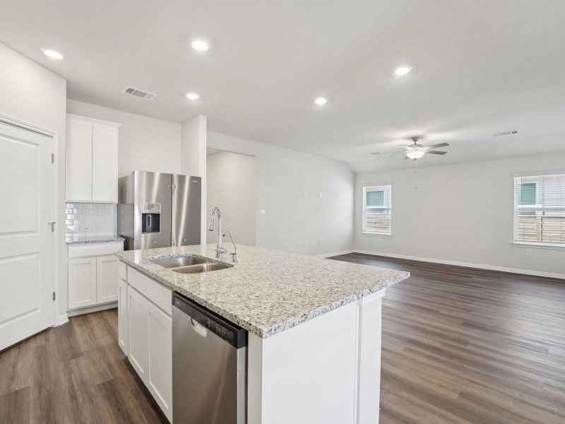 Photo is not of the actual home, but is an inspirational photo of builder’s model home and may depict options, furnishings, and/or decorator features that are not included