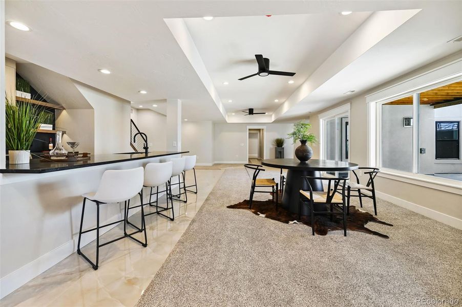 Furnished interior view inside a new home in , Colorado Springs (Image 42).