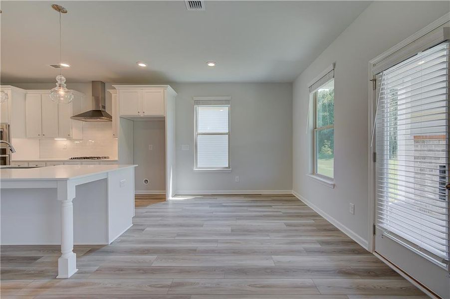 Spacious, unfurnished interior of a new home in Grandview at Millers Mill, Stockbridge (Image 32).