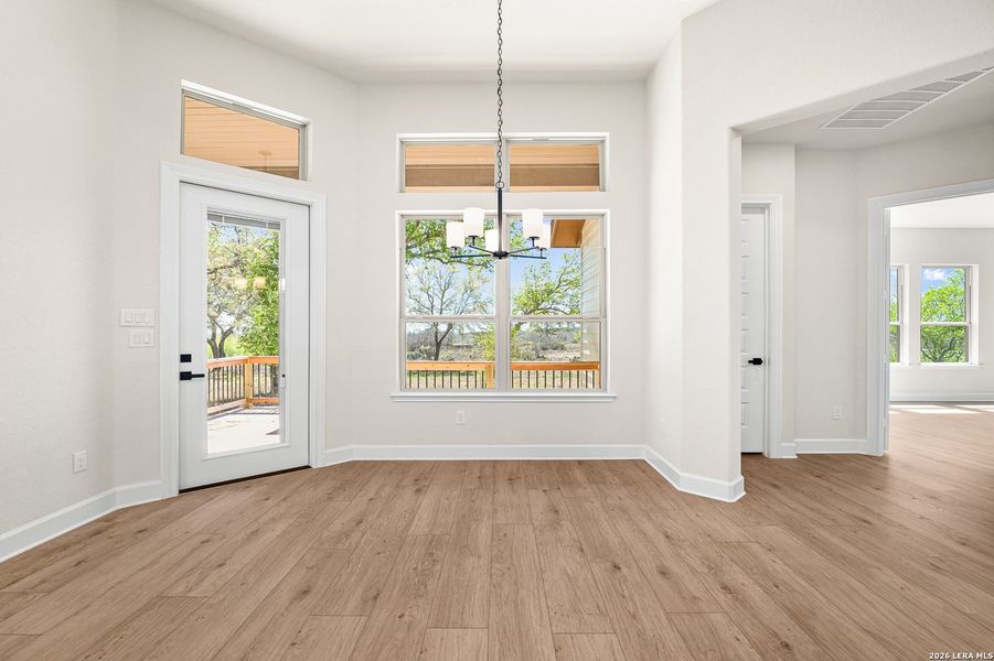 Spacious, unfurnished interior of a new home in Legend Park, Castroville (Image 14).