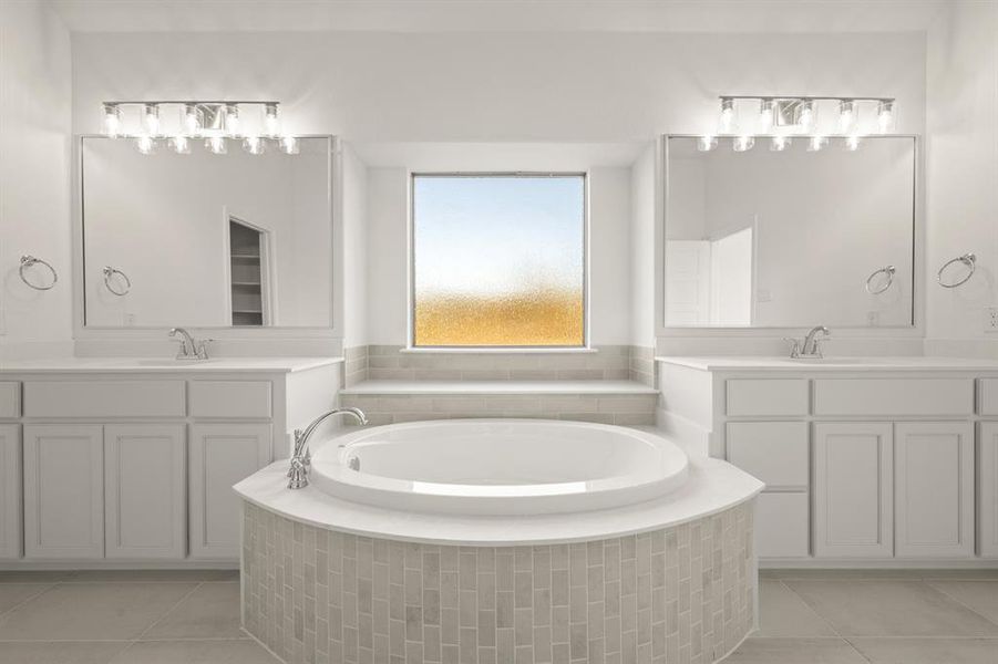 Furnished interior view inside a new home in Mockingbird Hills, Joshua (Image 8). Furnished interior view inside a new home in Mockingbird Hills, Joshua (Image 8).