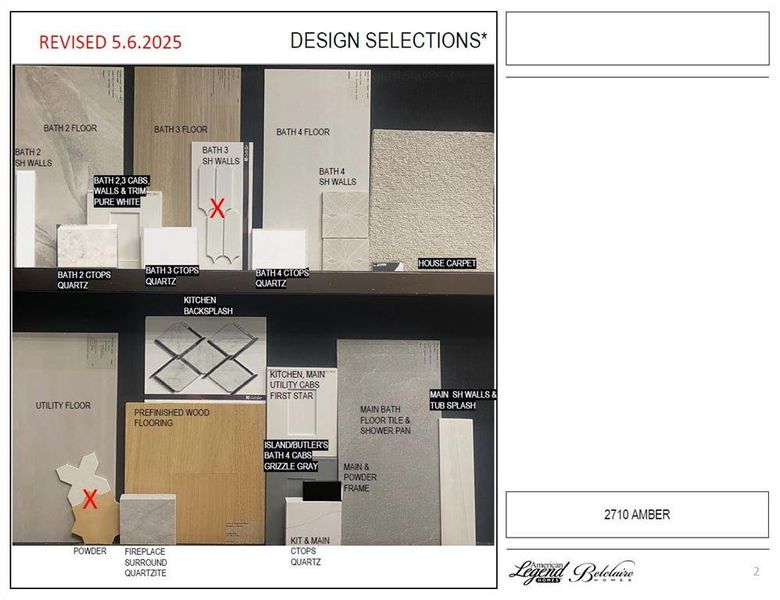 Design selections - Representative photo Design selections - Representative photo