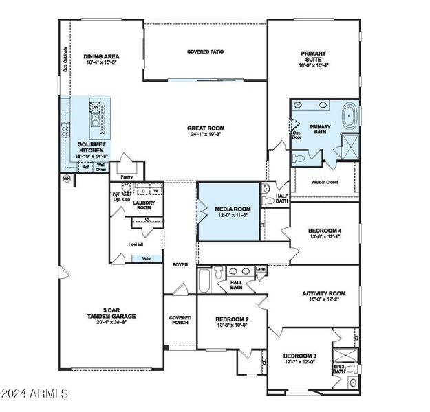 Sedona Floorplan Lot 44