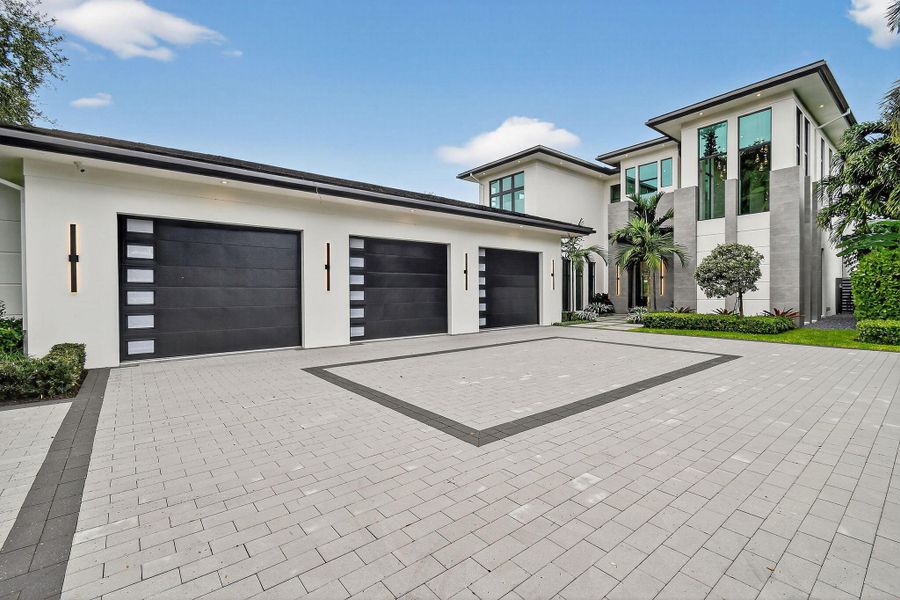Front exterior of a new home in , North Palm Beach, FL, highlighting curb appeal (Image 25).