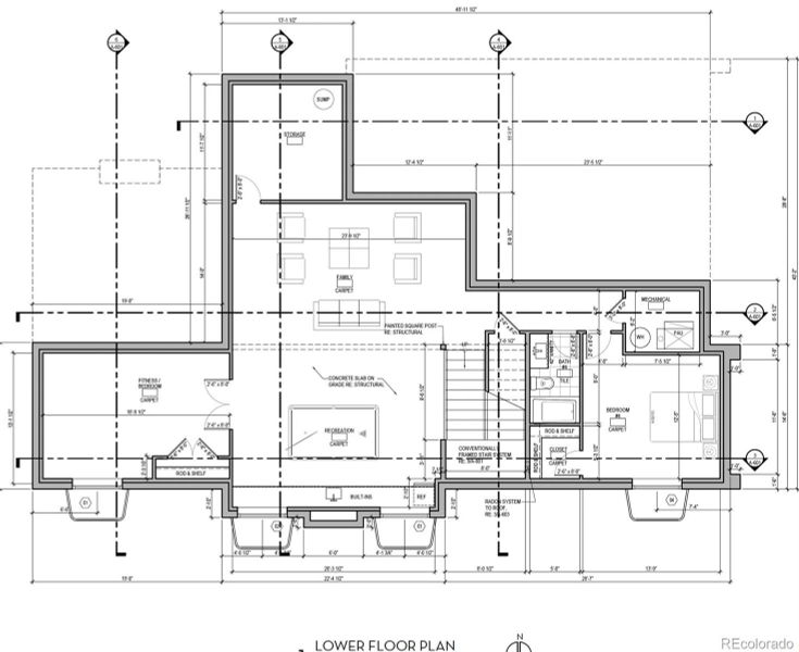 2D floor plan layout of this home in , Denver, CO (Image 6).