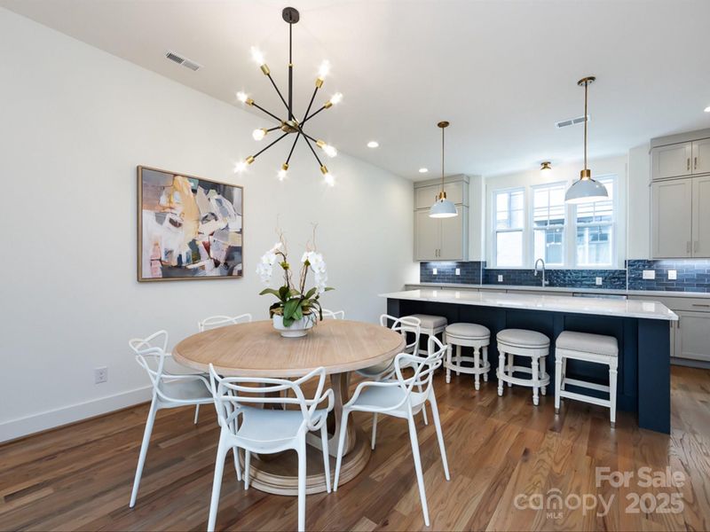 Furnished interior view inside a new home in , Charlotte (Image 32). Furnished interior view inside a new home in , Charlotte (Image 32).