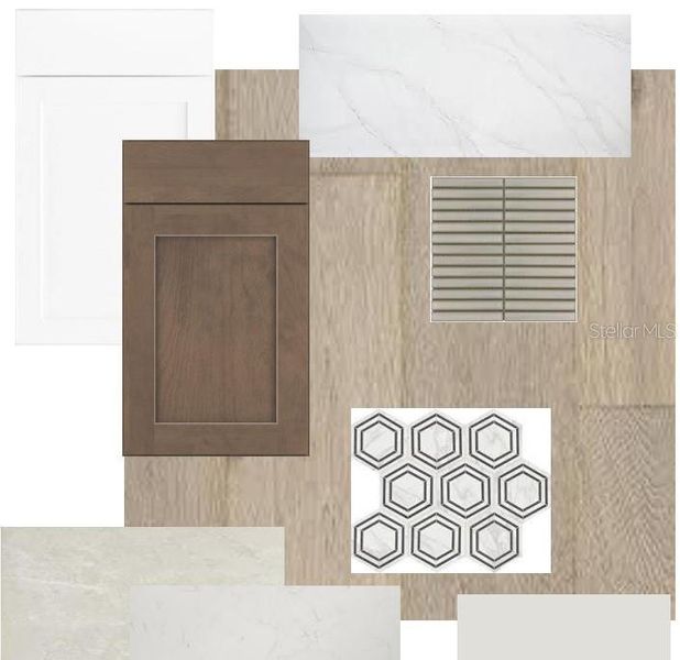 Sample of building materials used in homes in Gracewater at Sarasota, Sarasota (Image 4).