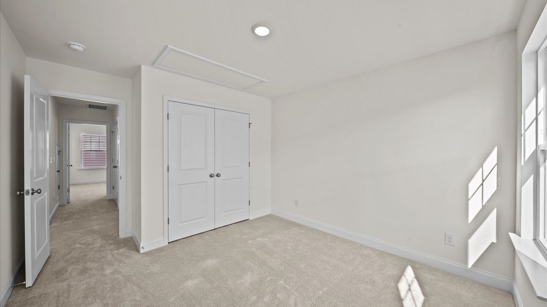 Representative furnished interior of a home built from the Greenwich by DRB Homes in Mason Glenn, Franklinton (Image 45).