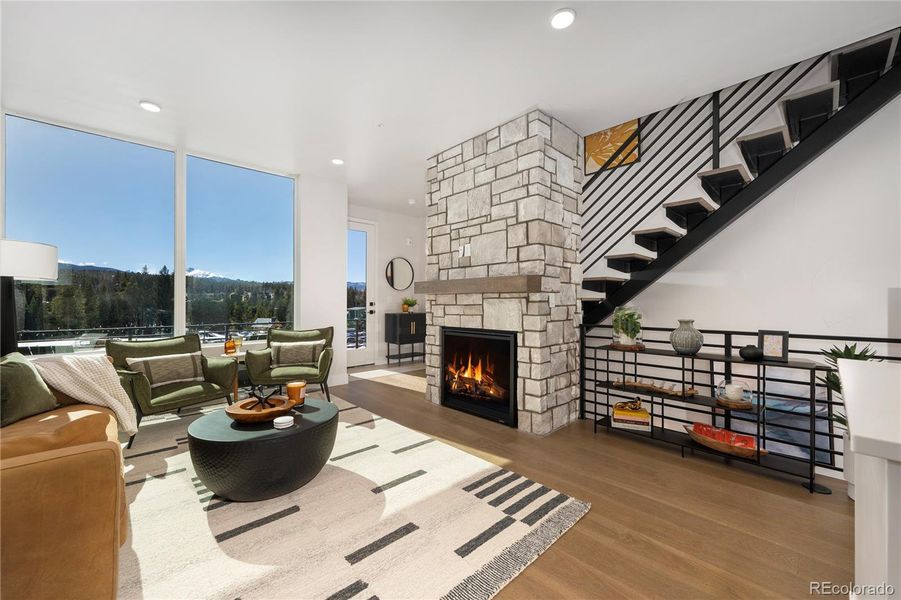 Furnished interior view inside a new home in , Winter Park (Image 27). Furnished interior view inside a new home in , Winter Park (Image 27).