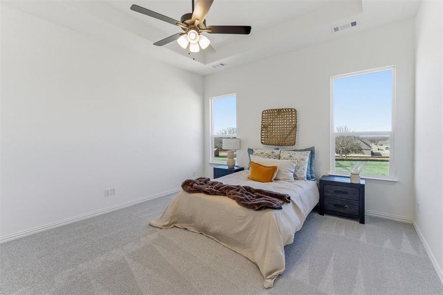 Furnished interior view inside a new home in Oak Grove Addition, Springtown (Image 13).