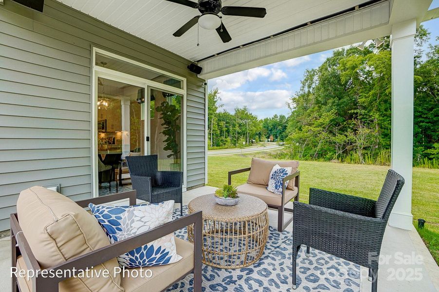 Exterior details and patio area of a home in Summerlin, Mooresville (Image 2). Exterior details and patio area of a home in Summerlin, Mooresville (Image 2).