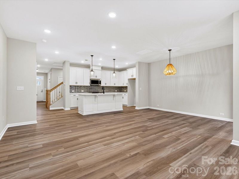 Spacious, unfurnished interior of a new home in North Creek Village, Huntersville (Image 17).