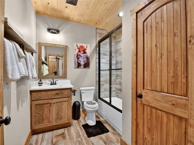 Furnished interior view inside a new home in , Ellijay (Image 12).