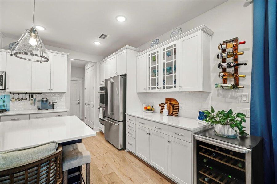 Furnished interior view inside a new home in K. Hovnanian's® Four Seasons at Lakes of Cane Bay, Summerville (Image 37).
