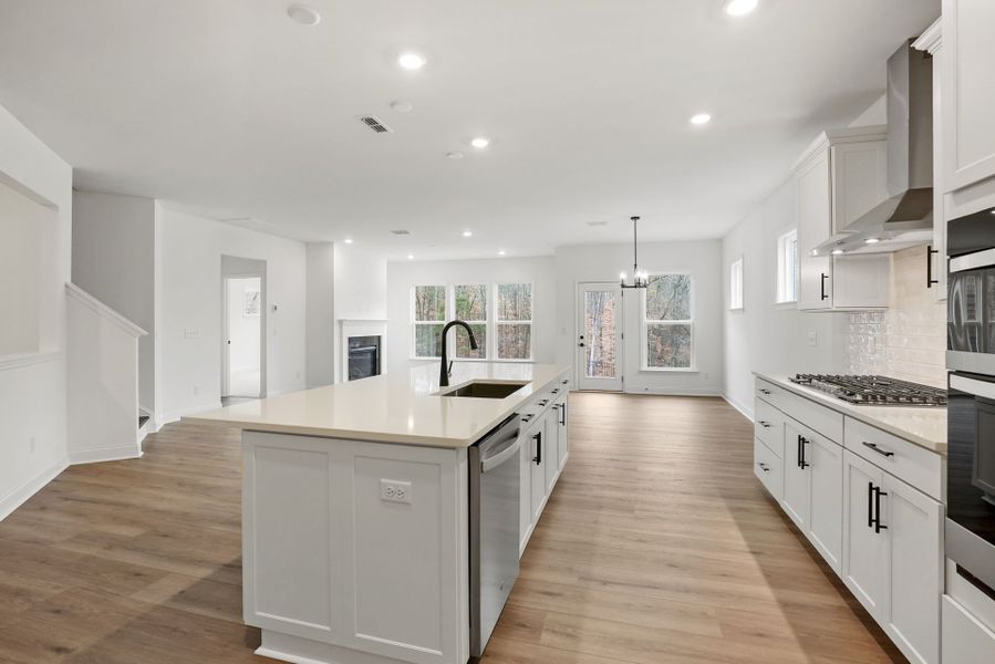 Furnished interior view inside a new home in Forest Creek, Waxhaw (Image 19).